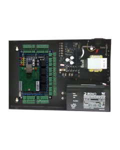 BS-004 4-doors TCP#IP Access control + Power Supply + 12V Battery