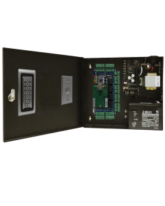 BS-004 4-DOORS TCP/IP ACCESS CONTROL+POWER SUPPLY+12V BATTERY+4 Readers+4 Exit Buttons