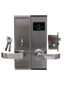 BS-301 RFID Card, Mortise with Deadbolt, Stainless Steel, Mifare1 Weatherproof Hotel Lock
