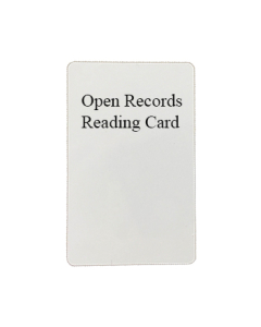 Open Records Reading Card For Mifare1 System 