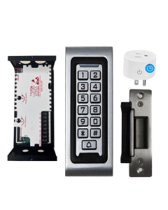 SA-600 Standalone Access control + Power Adapter Controller-NO/NC + UL listed Electric Strike + BS-10 Smart APP Timer Plug