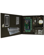 BS-004M 4-DOORS TCP/IP ACCESS CONTROL+POWER SUPPLY+12V BATTERY+4 READERS+4 EXIT BUTTONS+4 x 600 LBs Maglocks