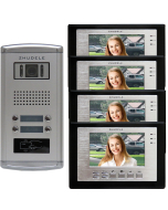 BS-Z-3700B VIDEO DOOR PHONE+28T4 4 DOORS OUTSIDE CAMERA