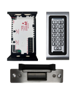 SA-600 Standalone Access control + Power Adapter Controller-NO/NC + UL Listed Electric Strike