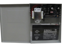 BS-Z-PS12 POWER ADAPTER CASE CONTROLLER WITH NO/NC + BACK UP 12V BATTERY