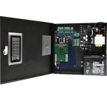 BS-001 SINGLE DOOR TCP/IP ACCESS CONTROL + POWER SUPPLY + 12V BATTERY + READER + EXIT BUTTON