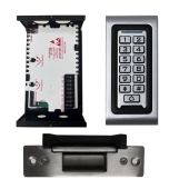 SA-600 Standalone Access control + Power Adapter Controller-NO/NC + UL Listed Electric Strike