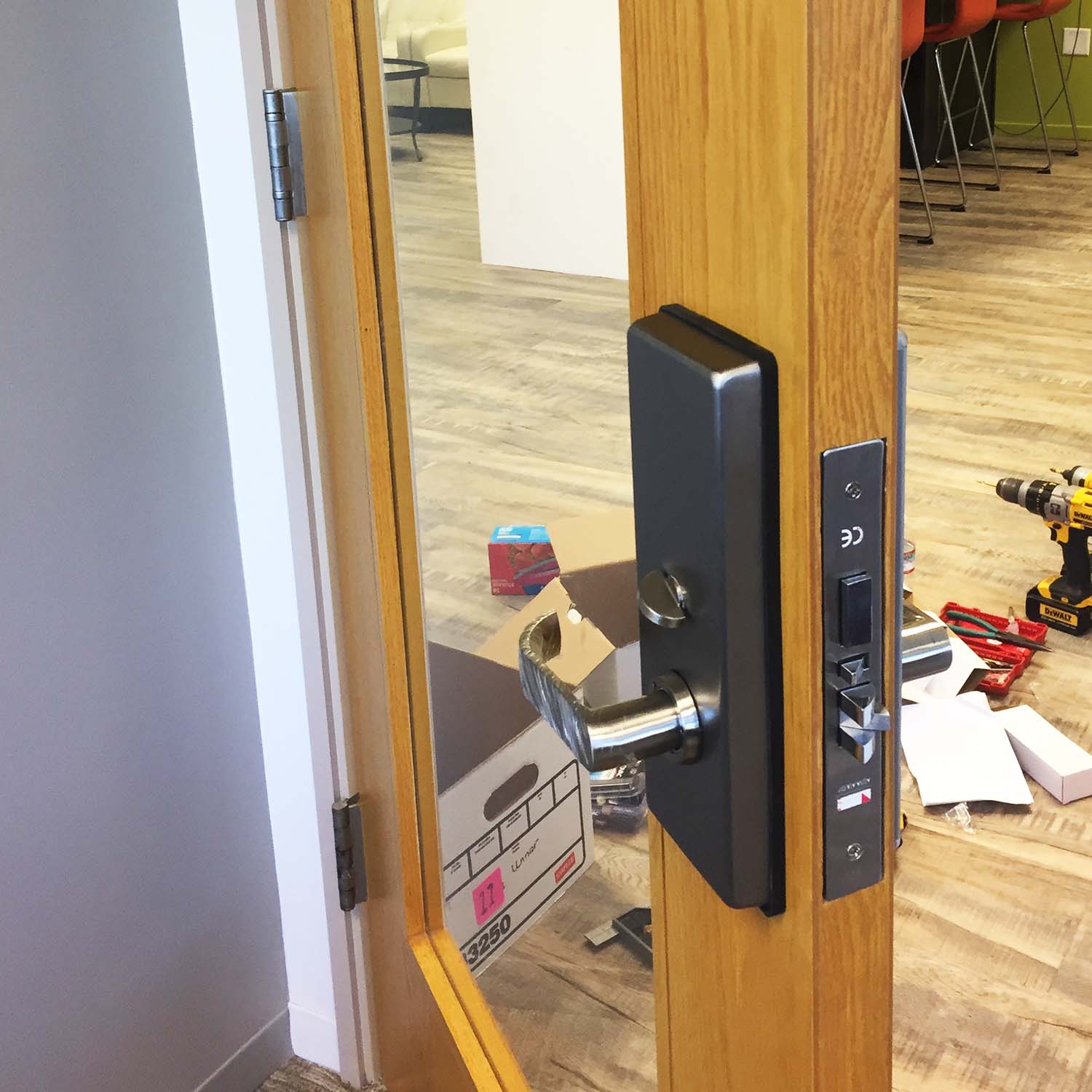 BS-103 RFID MORTISE DEADBOLT WEATHERPROOF HOTEL CARD LOCK