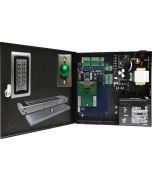BS-001M SINGLE DOOR TCP/IP ACCESS CONTROL+POWER SUPPLY+12V BATTERY+ READER+EXIT BUTTON+1 X 600 LBS MAGLOCK