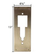 Door Cover Plate -- Stainless Steel material - Door Guard 