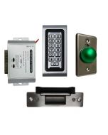 SA-600 Standalone Access control + Power Adapter Controller-NO/NC + Exit Button + Electric Strike