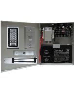SA-600 Standalone Access control + Power Adapter Case Controller-NO#NC + Exit Button + 600 lbs Maglock 