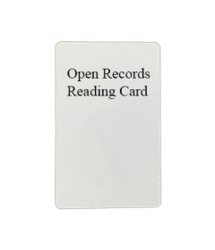 Open Records Reading Card For Mifare1 System 