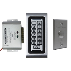 SA-600 Standalone Access System + Power Adapter Controller + Exit Button Kit