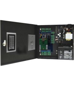 BS-002 2-DOORS TCP/IP ACCESS CONTROL + POWER SUPPLY + 12V BATTERY + 2 READERS + 2 Exit Buttons