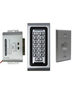 SA-600 Standalone Access System + Power Adapter Controller + Exit Button Kit
