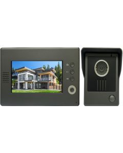 High Quality VDP-C37 Video Door Phone 7' Monitor with Weatherproof Outside Camera  