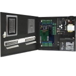 BS-002DB 2-DOORS TCP/IP ACCESS CONTROL+POWER SUPPLY+12V BATTERY+2 READERS+2 EXIT BUTTONS+2 x DOUBLE DOOR 600 LBs EACH MAGLOCKS