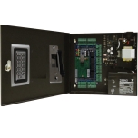 BS-004S 4-DOORS TCP/IP ACCESS CONTROL+POWER SUPPLY+12V BATTERY+4 READERS+4 Electric Strikes