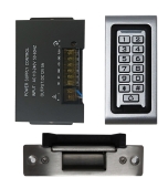 SA-600 Standalone Access control + Power Adapter Controller-NO/NC + Electric Strike